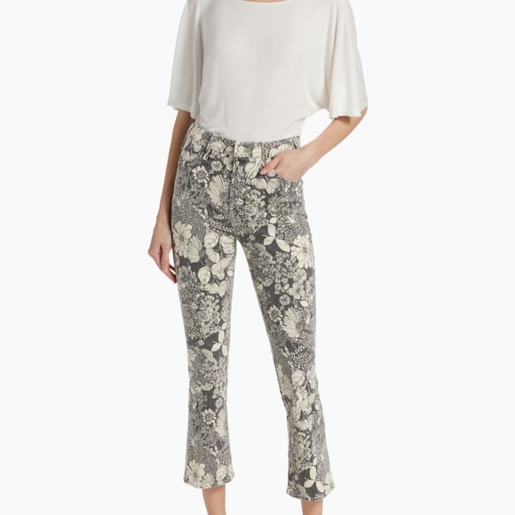 Mother Hustler Ankle Jeans in French Fairytale - Picture 2 of 4